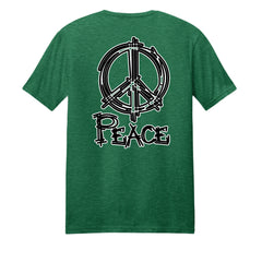 Heathered Kelly Green - DM108 - BACK